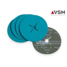 Fibre disc ZF 714 fi125mm A60, zirconium aluminium oxide (ZA) Fibre disc ZF 714 fi125mm A60, zirconium aluminium oxide (ZA)