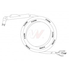 Hand torch, 6m, 1/8" connection P150® Hand torch, 6m, 1/8" connection P150®