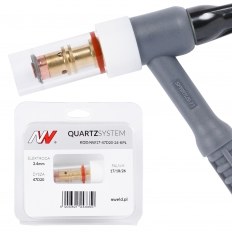 QUARTZSYSTEM - mała soczewka dysza L 17/18/26 [na elektrodę 2.4mm]