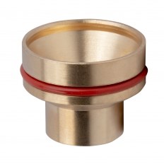 Adapter mosiężny QUARTZSYSTEM GUARD #16 L=24mm d=21mm Adapter mosiężny QUARTZSYSTEM GUARD #16 L=24mm d=21mm