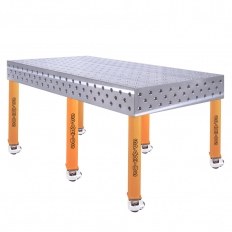 FERROS 3D 2000 x 1000 x 200 [6 table legs with wheels L=620]