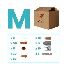 CUT BOX (medium) fits SP100 / PT100 torch [tip 80-120A]