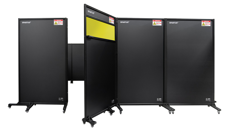 laser welding workstation enclosure