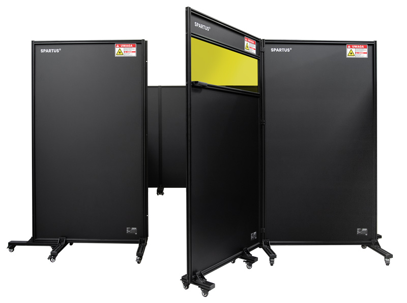 laser welding workstation enclosure